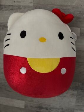 Squishmallow Sparkly Holiday Hello Kitty 20”
